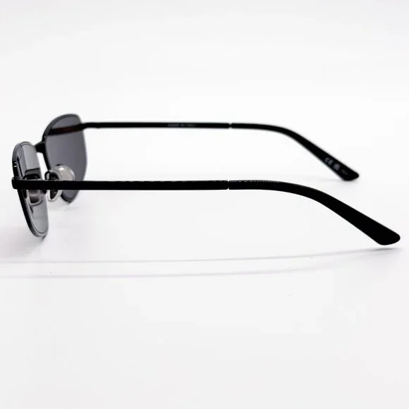 NEW BALENCIAGA BB0277S 001 SUNGLASSES UNISEX BLACK GREY OVAL EYEWEAR BALENCIAGA